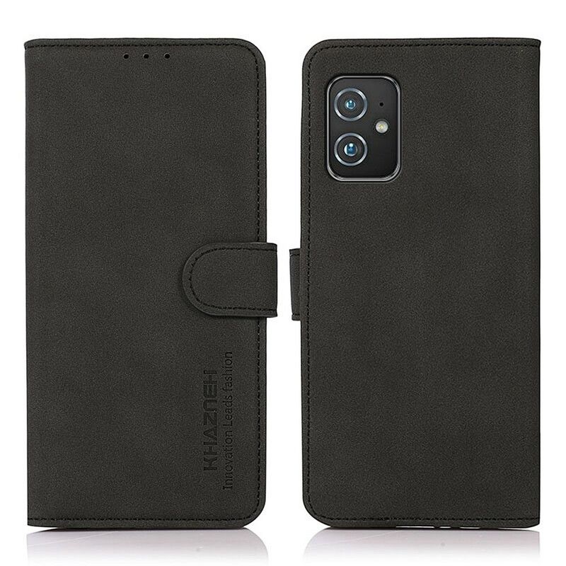 Flip Cover Asus Zenfone 8 Khazneh Modelædereffekt