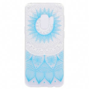 Cover Samsung Galaxy S9 Plus Transparent Farvet Mandala