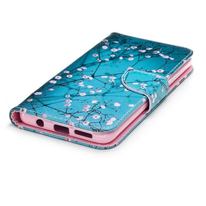 Flip Cover Samsung Galaxy S9 Plus Blomstrende Træ