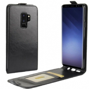 Flip Cover Samsung Galaxy S9 Plus Læder Cover Foldbar Lædereffekt