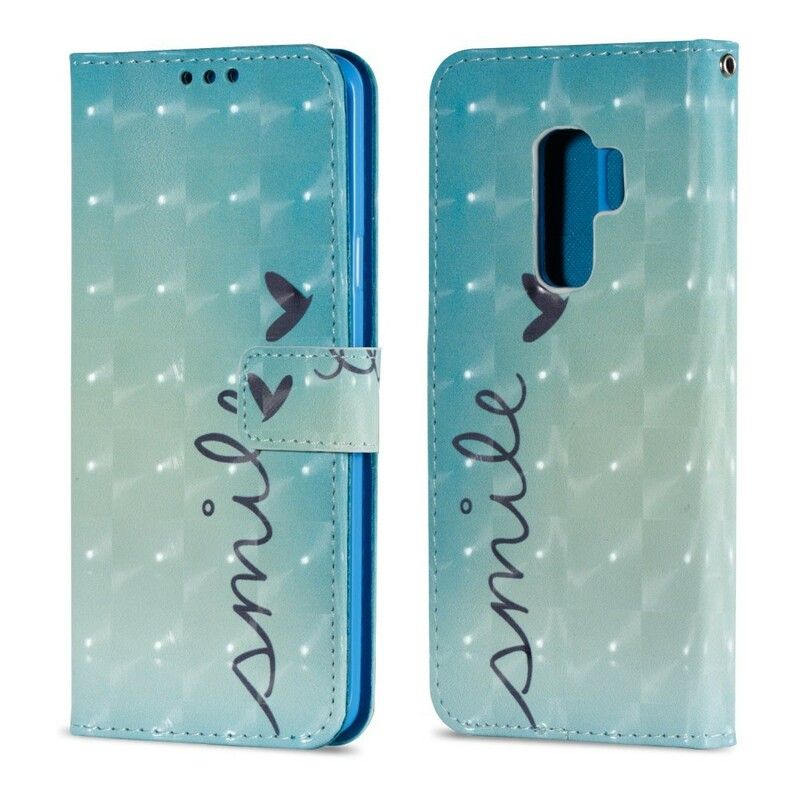 Flip Cover Samsung Galaxy S9 Plus Smil