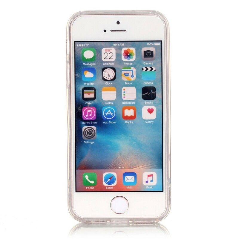 Cover iPhone SE / 5 / 5S Blomstrende Træ Transparent