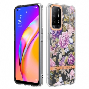 Cover Oppo A94 5G Begonia Blomster