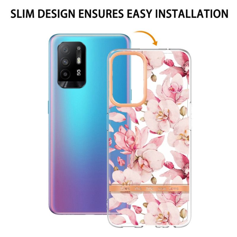 Cover Oppo A94 5G Begoniablomst