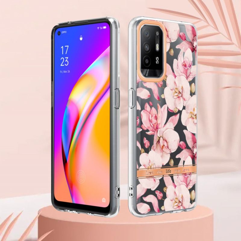 Cover Oppo A94 5G Begoniablomst