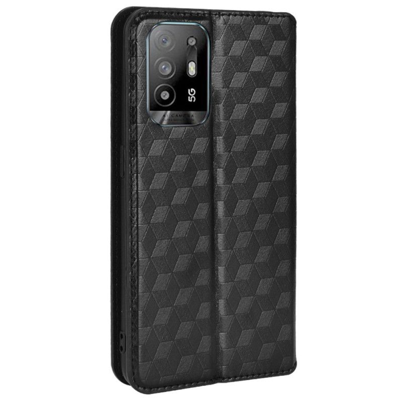 Cover Oppo A94 5G Flip Cover I Kunstlæder