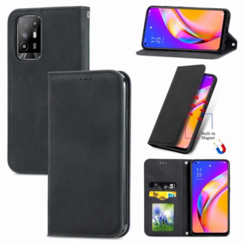 Cover Oppo A94 5G Flip Cover Skin-touch