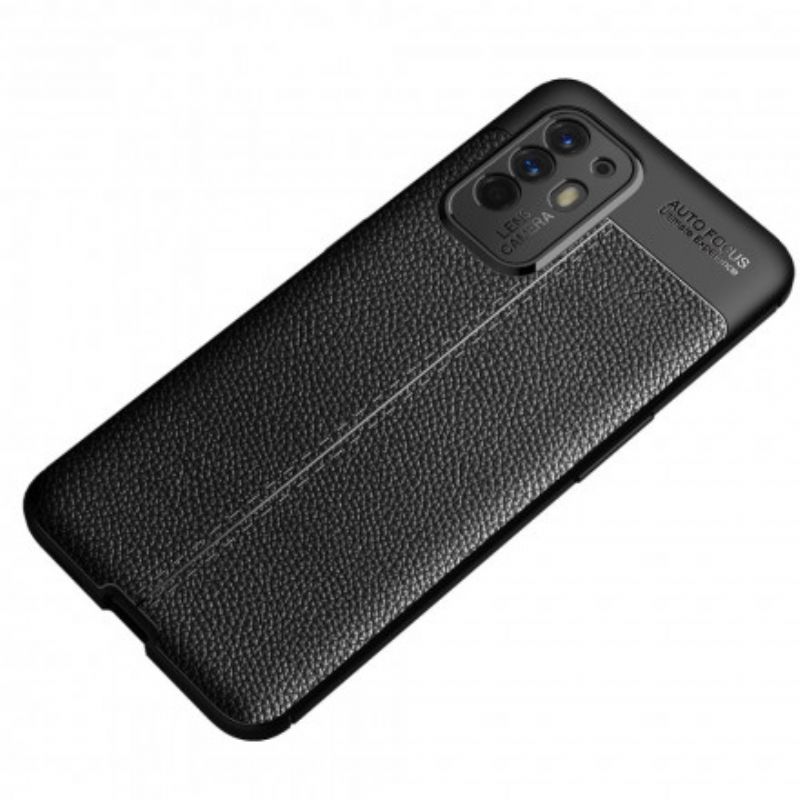 Cover Oppo A94 5G Litchi-lædereffekt