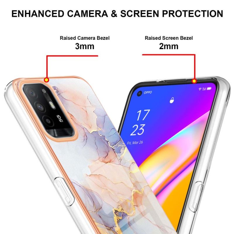 Cover Oppo A94 5G Pastelmarmor