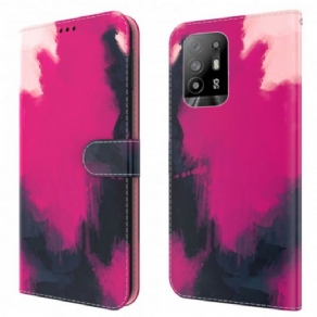 Flip Cover Oppo A94 5G Akvarel