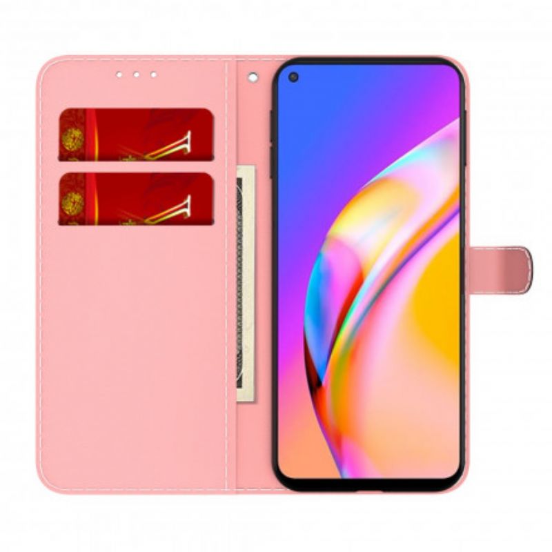 Flip Cover Oppo A94 5G Akvarel