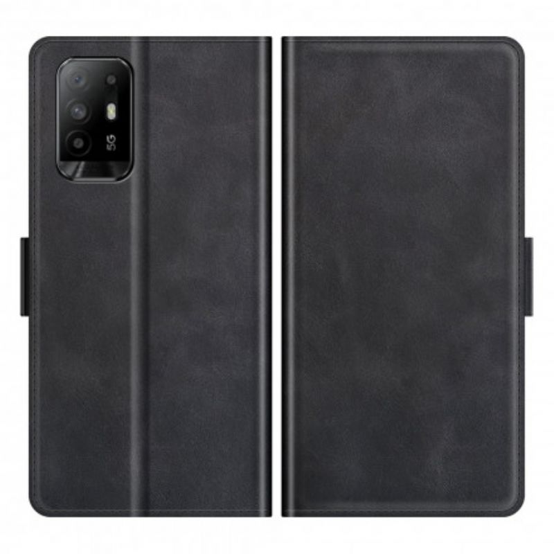 Flip Cover Oppo A94 5G Læder Cover Dobbeltklap