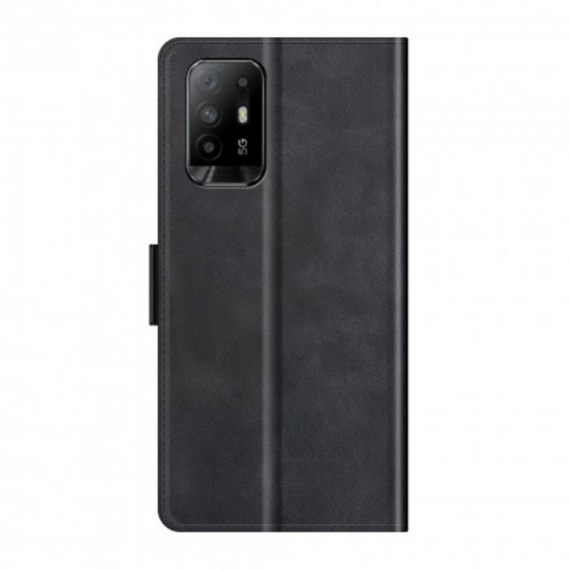 Flip Cover Oppo A94 5G Læder Cover Dobbeltklap