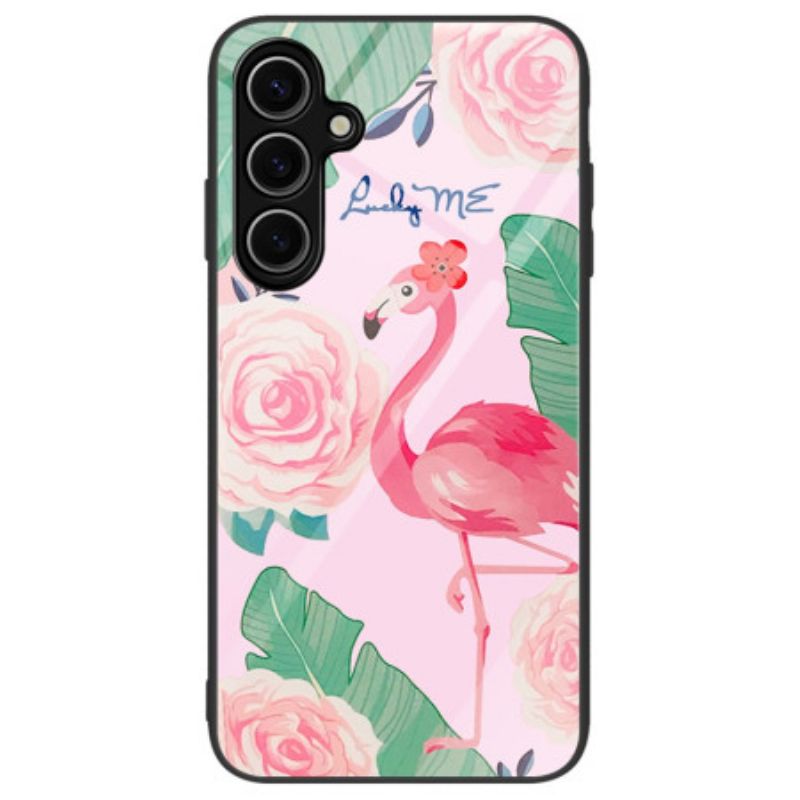 Cover Samsung Galaxy S24 Fe Flamingo Hærdet Glas