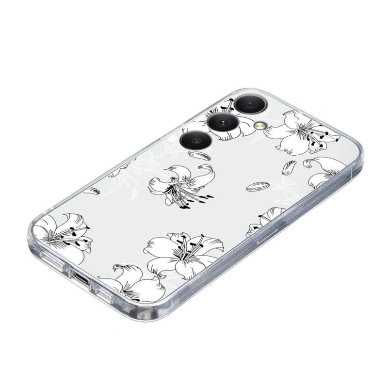 Cover Samsung Galaxy S24 Fe Hvide Blomster