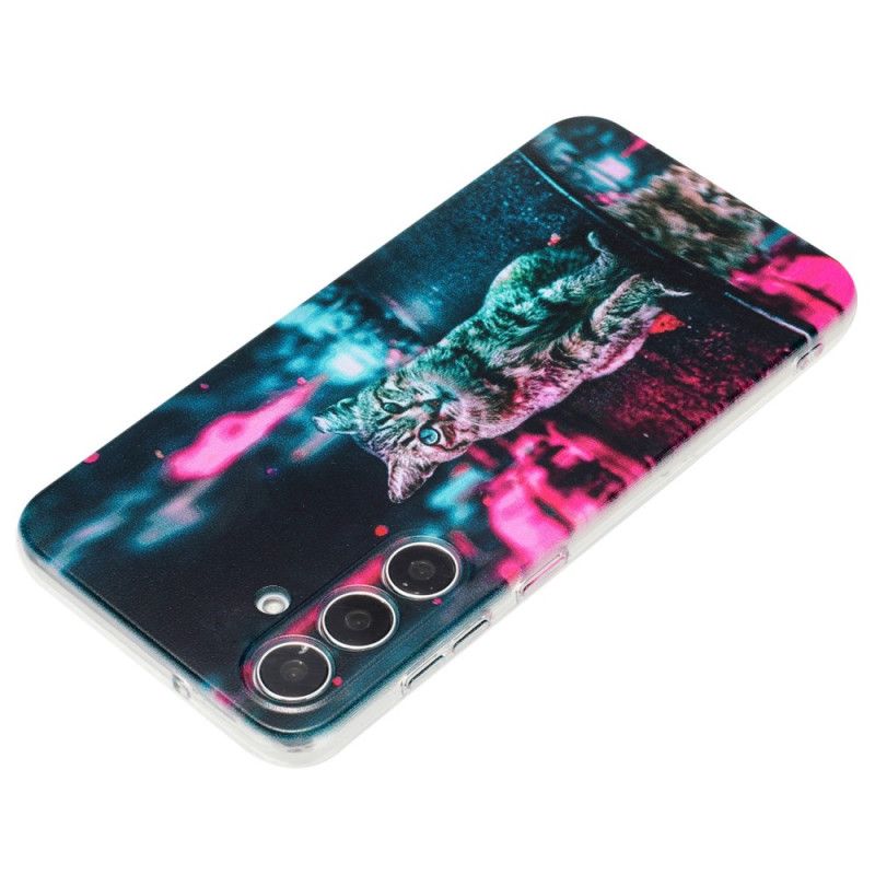 Cover Samsung Galaxy S24 Fe Telefon Etui Kat Ved Lyskrydset