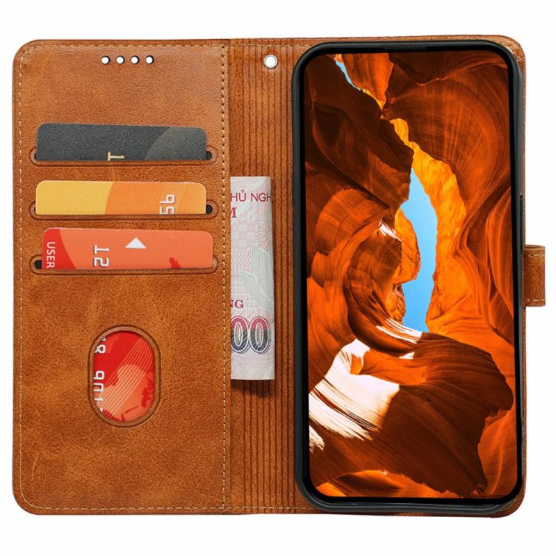 Flip Cover Samsung Galaxy S24 Fe Bogstil