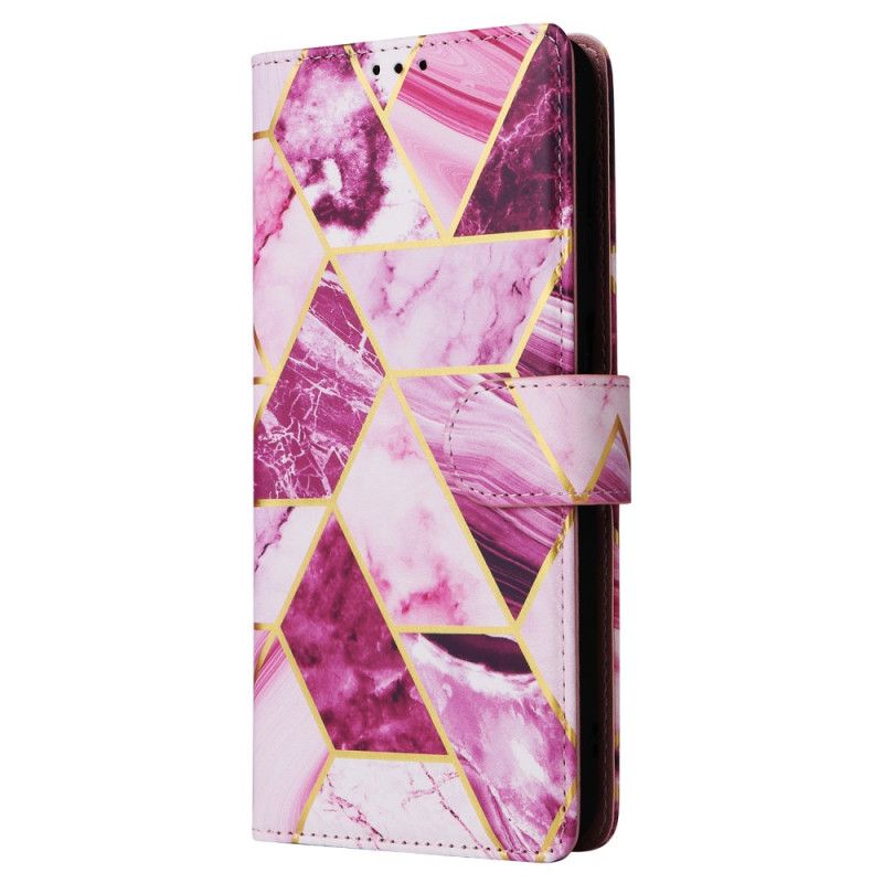 Flip Cover Samsung Galaxy S24 Fe Lakeret Marmor