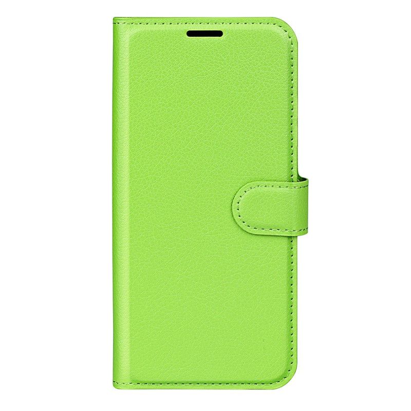 Flip Cover Samsung Galaxy S24 Fe Litchi Kunstlæder