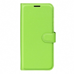 Flip Cover Samsung Galaxy S24 Fe Litchi Kunstlæder