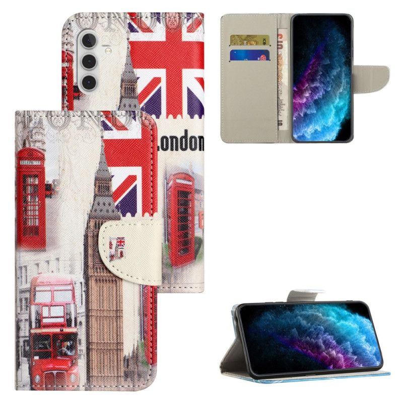 Flip Cover Samsung Galaxy S24 Fe London Liv