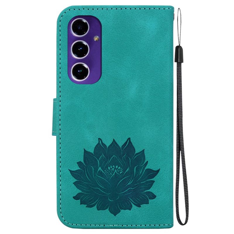 Flip Cover Samsung Galaxy S24 Fe Lotusblomst