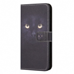 Flip Cover Samsung Galaxy S24 Fe Strappy Cat Eyes