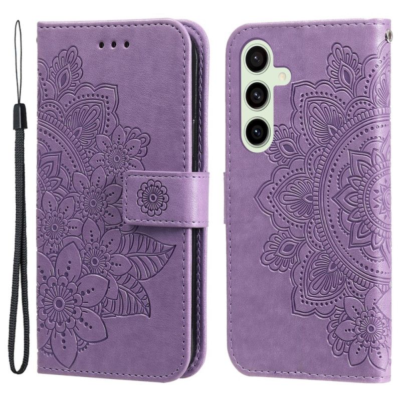 Flip Cover Til Samsung Galaxy S24 Fe Mandala Tryk