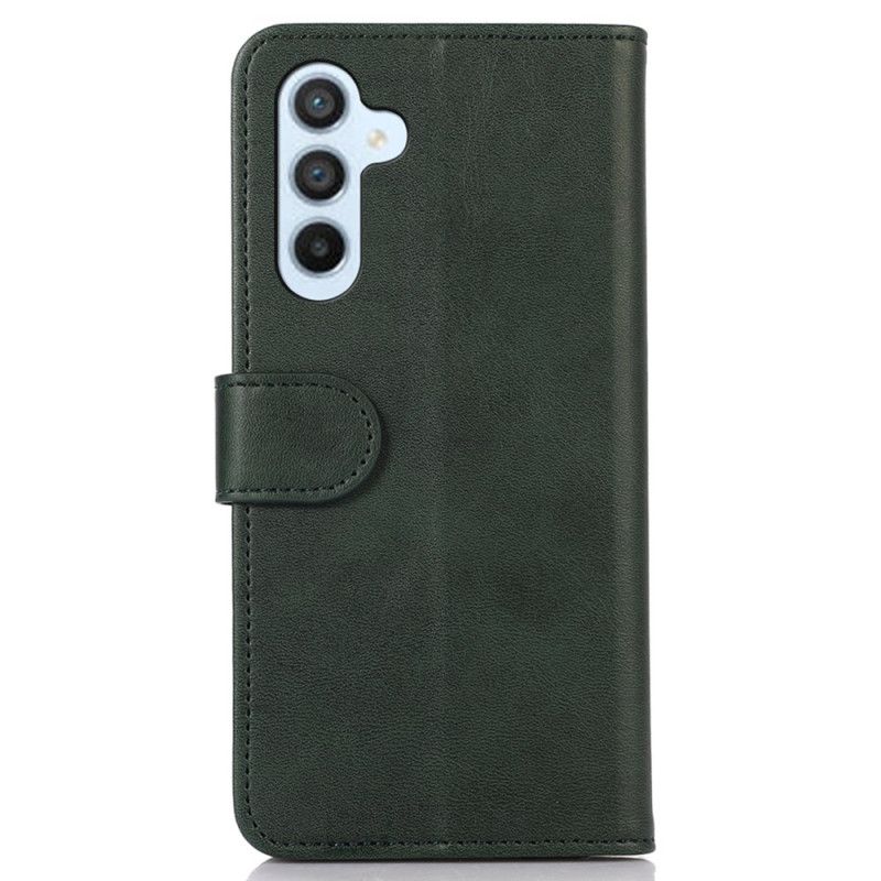 Læder Cover Samsung Galaxy S24 Fe Telefon Etui Klassisk 3 Kort Holder