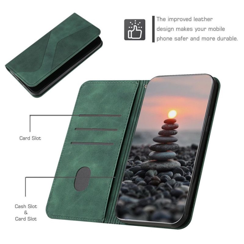 Cover Samsung Galaxy A71 5G Flip Cover S-design Læderstil