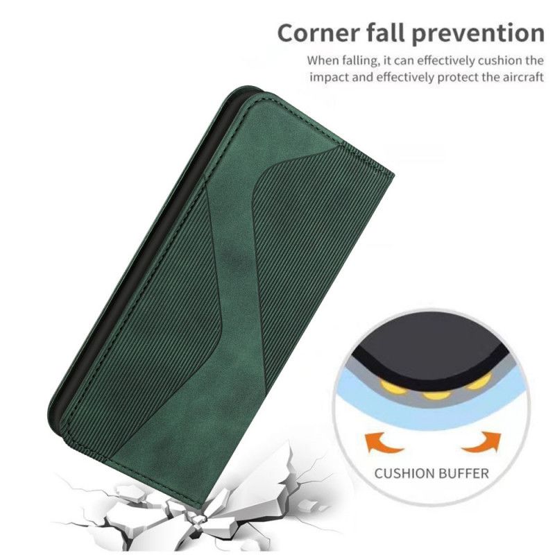 Cover Samsung Galaxy A71 5G Flip Cover S-design Læderstil