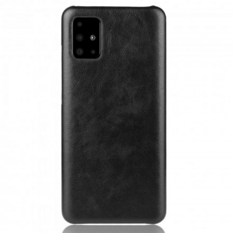 Cover Samsung Galaxy A71 5G Litchi-lædereffekt