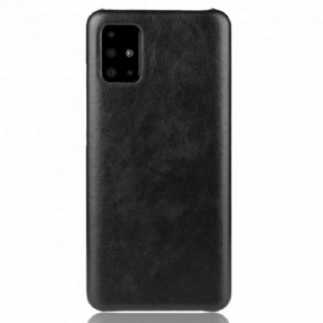 Cover Samsung Galaxy A71 5G Litchi-lædereffekt