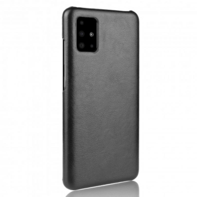 Cover Samsung Galaxy A71 5G Litchi-lædereffekt