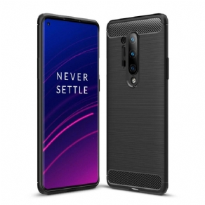 Cover OnePlus 8 Pro Børstet Kulfiber