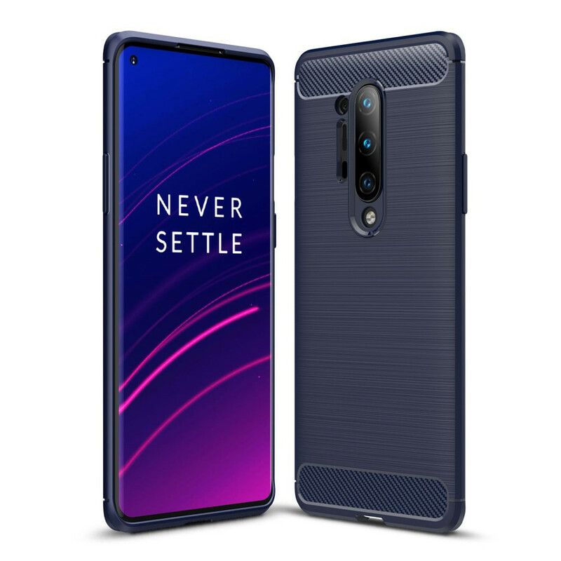 Cover OnePlus 8 Pro Børstet Kulfiber