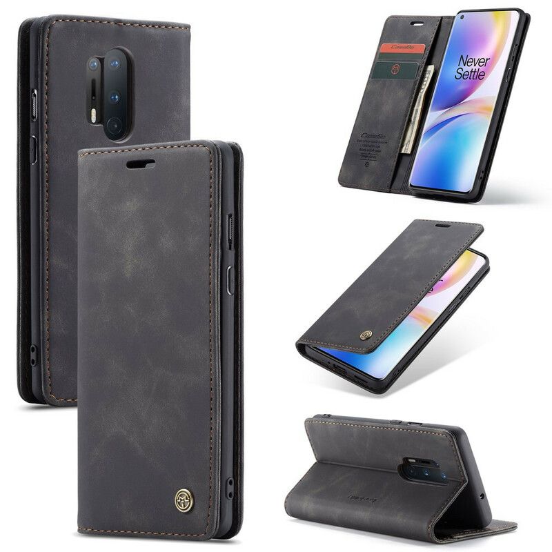 Cover OnePlus 8 Pro Flip Cover Caseme Kunstlæder