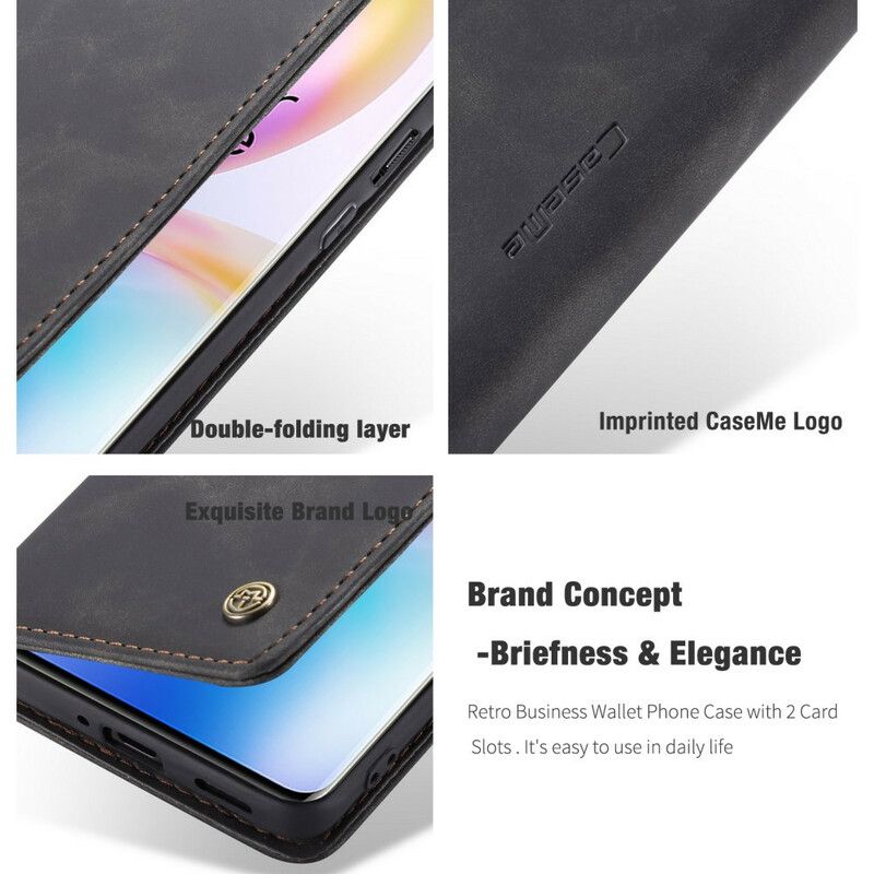 Cover OnePlus 8 Pro Flip Cover Caseme Kunstlæder