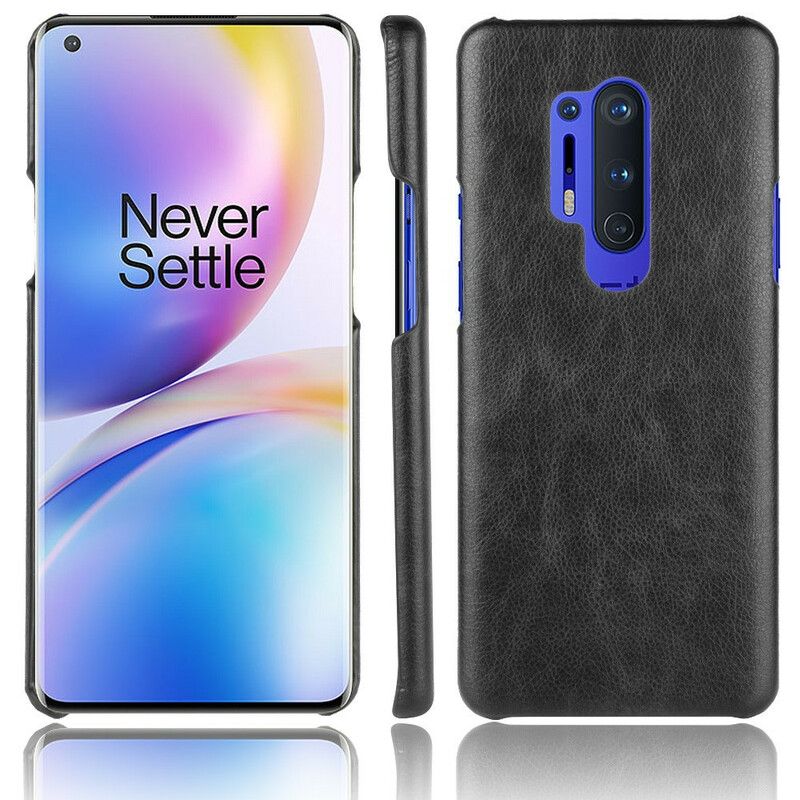 Cover OnePlus 8 Pro Performance Litchi-lædereffekt