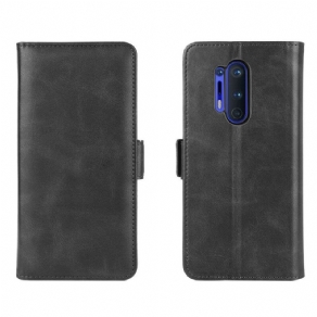 Flip Cover OnePlus 8 Pro Læder Cover Dobbeltklap