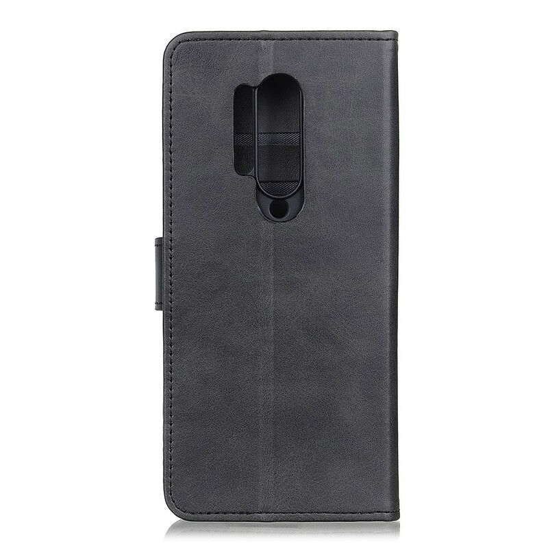 Flip Cover OnePlus 8 Pro Mat Lædereffekt