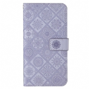 Flip Cover Samsung Galaxy S23 Plus 5G Tapestry Mønster