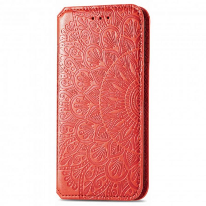 Cover Motorola Edge 20 Pro Flip Cover Mandalas