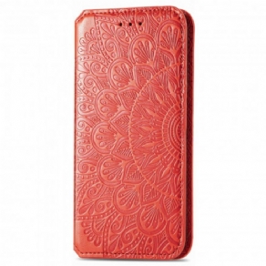 Cover Motorola Edge 20 Pro Flip Cover Mandalas