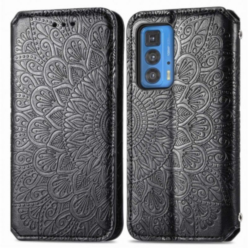 Cover Motorola Edge 20 Pro Flip Cover Mandalas