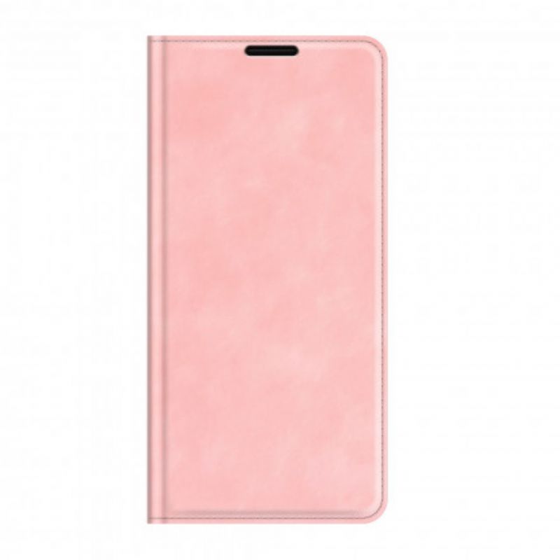 Cover Motorola Edge 20 Pro Flip Cover Skin-touch