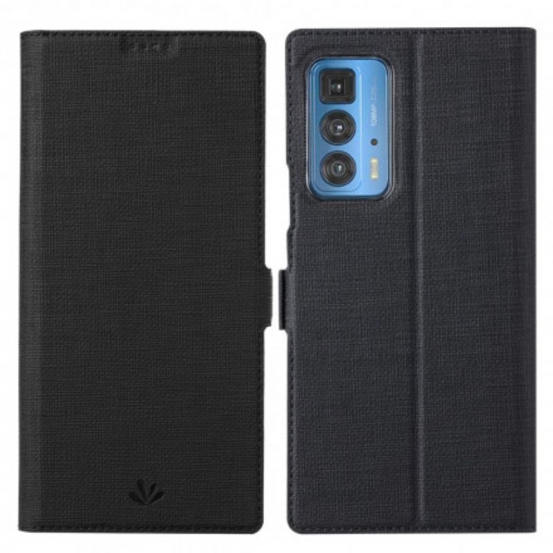 Cover Motorola Edge 20 Pro Flip Cover Tekstureret Vili