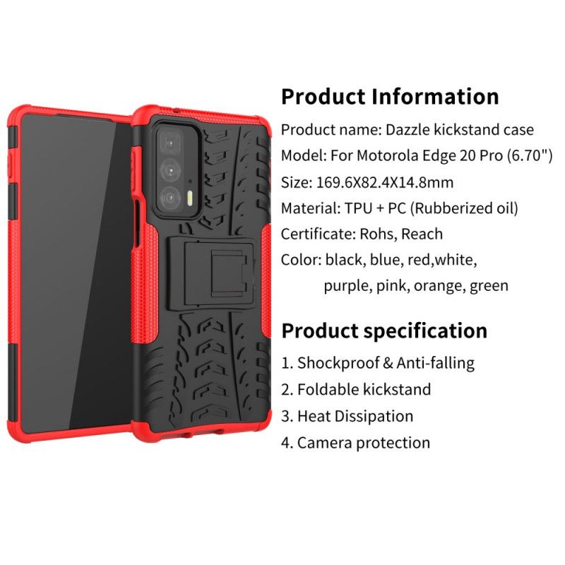 Cover Motorola Edge 20 Pro Ultra Resistant Premium