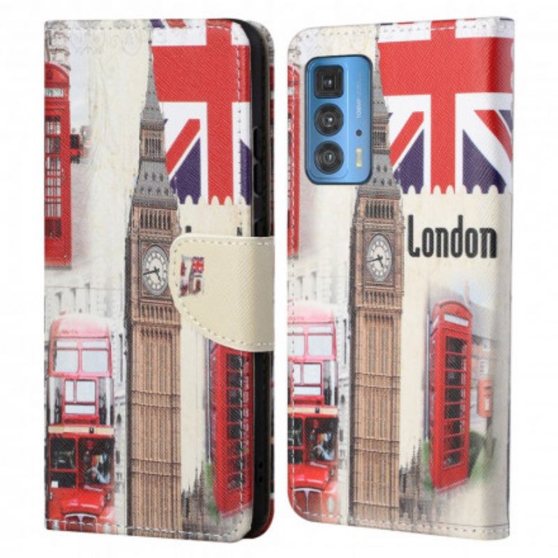 Flip Cover Motorola Edge 20 Pro London Life