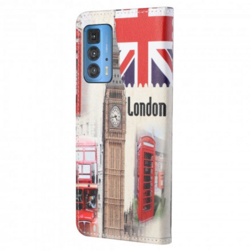 Flip Cover Motorola Edge 20 Pro London Life